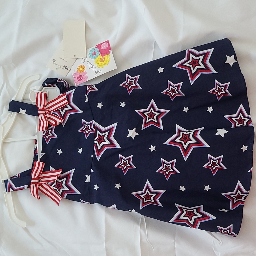 July 4th Girls Dress 18M